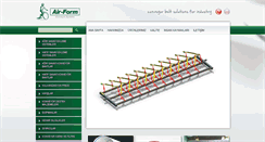 Desktop Screenshot of air-form.com